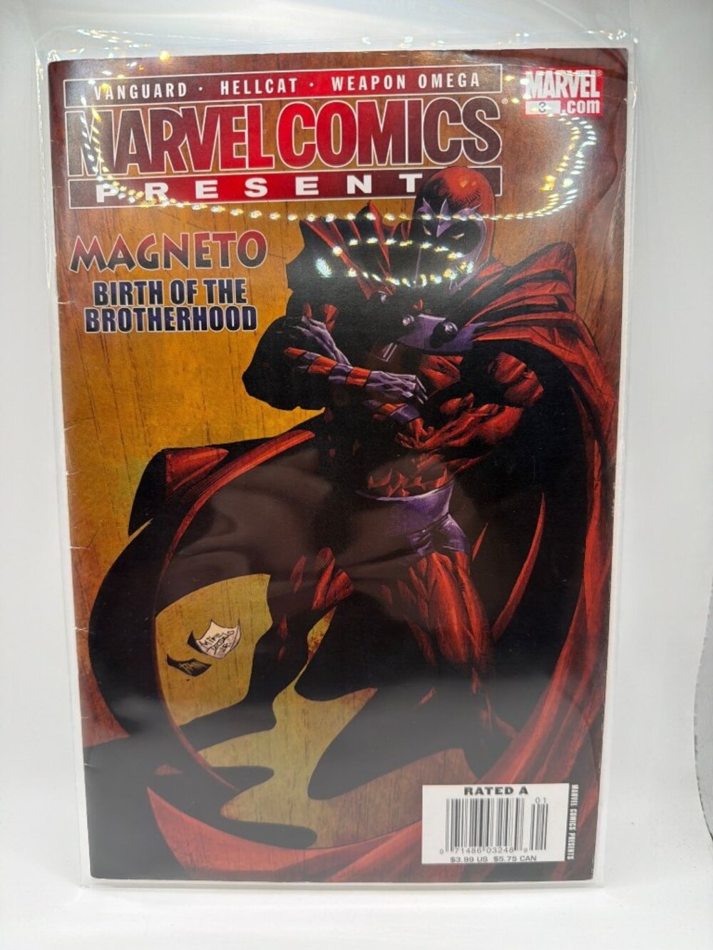 Marvel Comics Presents #3 Magneto Birth Of Brotherhood 2007 Mike Deodato Jr Hell